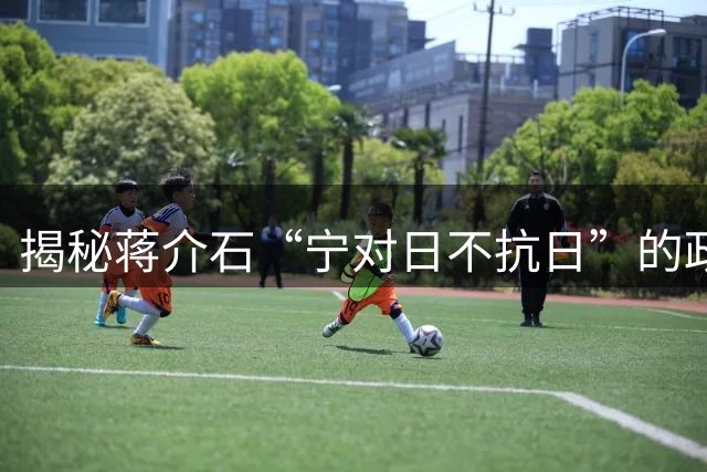 揭秘蒋介石“宁对日不抗日”的政治算计